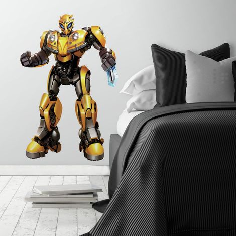 Stickers géants Transformers modèle Bumblebee (1/3)