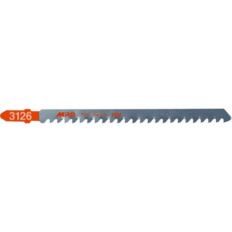 Lame de scie sauteuse haute précision MPS 3126, compatible avec les modèles standard.
