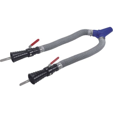 Sortie double pour extracteur de gaz d'échappement EG 0405 - EG 0406 - CLAS Equipements