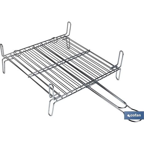 Doppelter verzinkter Grill 40x40cm