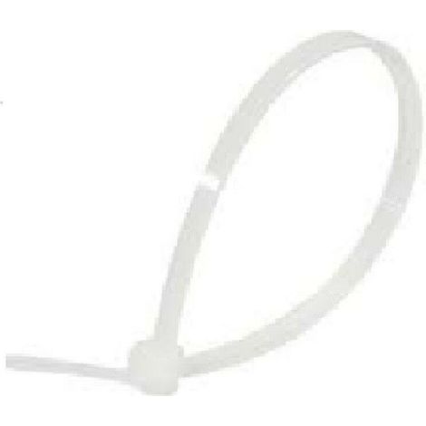 Colliers de serrage, de fixation, Rilsan Incolore 368 mm x 4,8 mm lot de 100 pièces