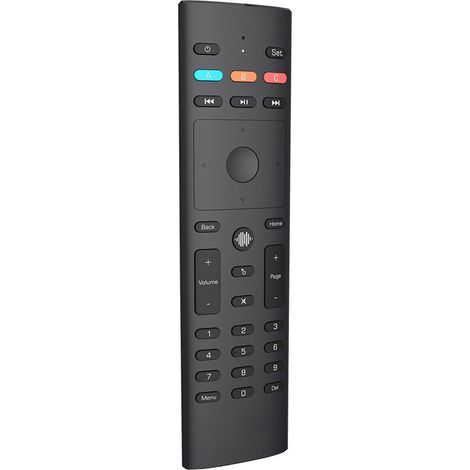 Souris aérienne intelligente G40S avec gyroscope 6 axes, télécommande portable infrarouge à apprentissage vocal et 3 modes infrarouges pour Smart TV, Android TV Box et PC. (1/4)