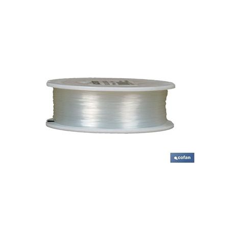 Fil de pêche Blister 0,9 mm 100 Mts blanc