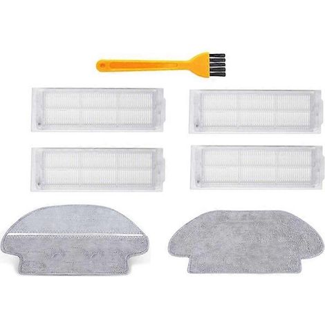 Filtre HEPA pour lingette de nettoyage compatible avec Xiaomi Mijia Styj02Ym et Viomi V2 Pro V-Rvclm21B, accessoires et pièces détachées pour aspirateur robot (1/2)
