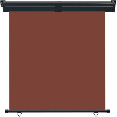 Maison Exclusive - Tendalino Laterale per Balcone 165x250 cm Marrone (1/5)