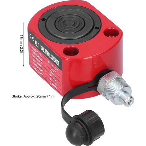 Cylindre hydraulique ultra-mince séparable FPY-20 20T (1/4)