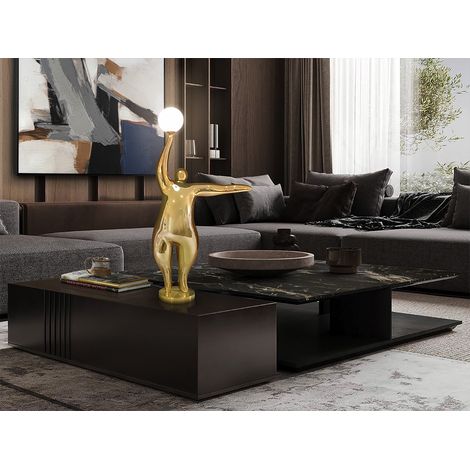 FIGURA CON LUZ EL GLOBO 1L ORO (1/3)
