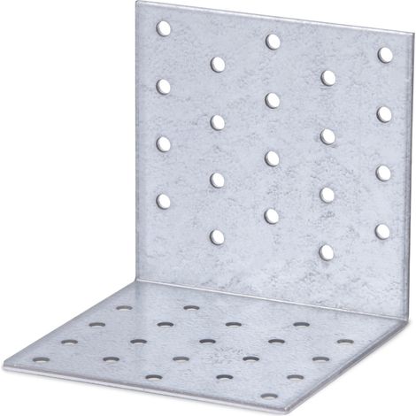 Équerre d'assemblage  Galvanisée Sendzimir  100 x 100 x 100 mm (1/2)
