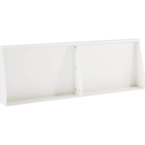 Retaining Wall 2 pcs 60 x 12 x 50 cm Steel White vidaXL