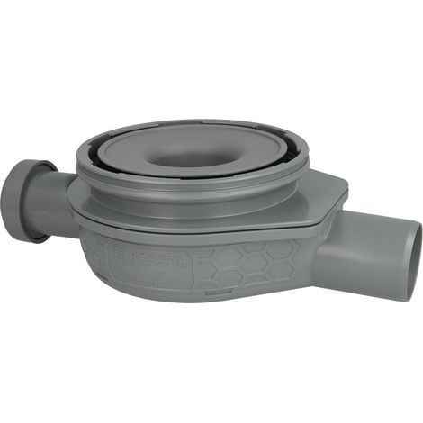 KESSEL-Cuerpo base Der Ultraflache 79 - DN 50, entrada lateral DN 40, sifón 50 mm, 44701