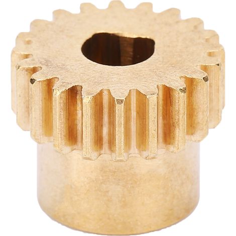 4301-0006-0020 Pignon de rechange en laiton 20 dents, alésage en D de 6 mm, module 0,8 pour robot industriel (1/5)