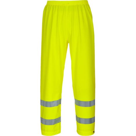 Pantalones Sealtex Ultra impermeable cintura elástica y tobillos ajustables S493 5XL Amarillo