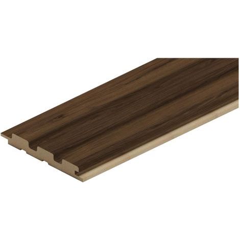 PANNELLO '3D LEGNO' colore noce scuro 5 PZ