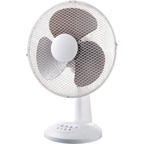 Ventilatore da tavola portatile con 3 velocità 40w silenzioso e rinfrescante (1/5)