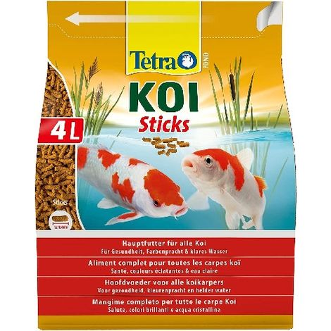 Bastoncini Koi di Tetra Pond, cibo per tende, 4 L