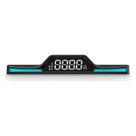 Compteur de vitesse numérique G15 voiture GPS avec affichage tête haute - MPH, distance parcourue et alarme de vitesse incluses (1/5)