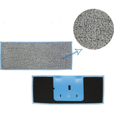 Lot de 4 serpillières lavables réutilisables pour Braava Jet M6134 (1/3)