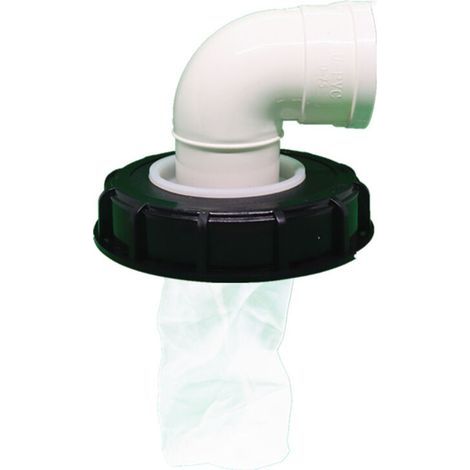 Tapa de depósito IBC con filtro de nylon lavable para depósito de agua de lluvia IBC de 1000 litros, accesorio de depósito IBC con tapa filtrante, filtro de agua de lluvia de nylon (165 mm cuatro vi (1/4)