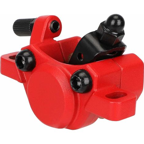 New MAXG3 electric scooter, red, with dual-action disc brake. (1/4)