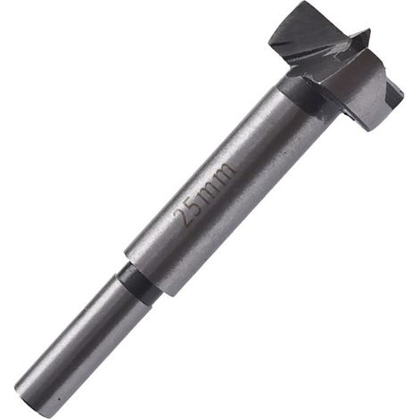 Jeu de 5 forets Forstner 15-20-25-30-35mm, acier 45, ouverture pour charnières, perçage bois, trépan à lamelles, outillage menuiserie professionnel. (1/5)
