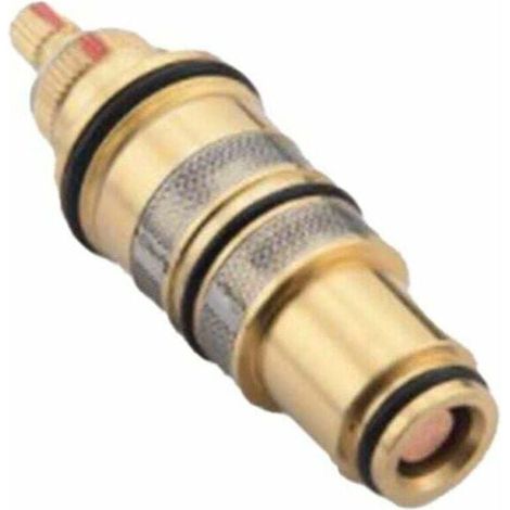 Kit de rparation de barre de vanne de mitigeur de douche de cartouche thermostatique de remplacement en laiton de contrle de temprature pour mitigeur de douche Ba (1/4)