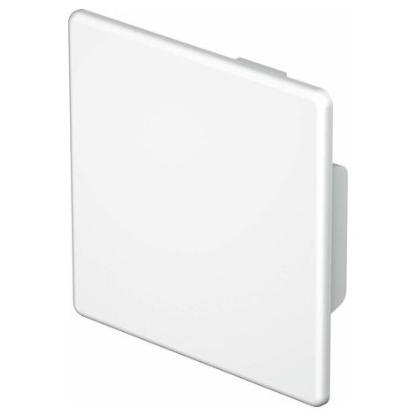 OBO Bettermann Pieza final 60x60mm Polivinilcloruro blanco puro RAL 9010, 6193285