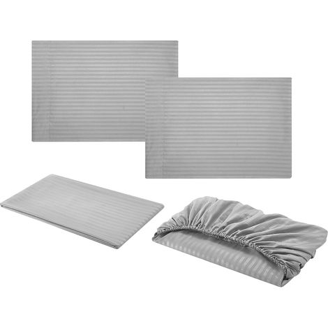 Taie D'Oreiller - Housse De Matelas - Drap-Housse - Ensemble De Literie En Microfibre - 54x75 cm - 81x96 cm - 2 Pièces (1/5)