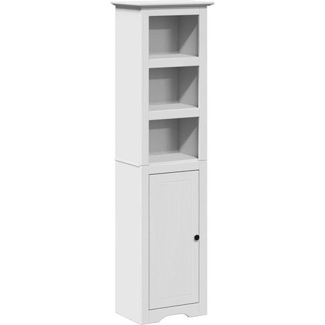 Colonne Meuble de salle de bain - BODO blanc 44x30x160 cm fr3843 - Maison La Vie (1/5)