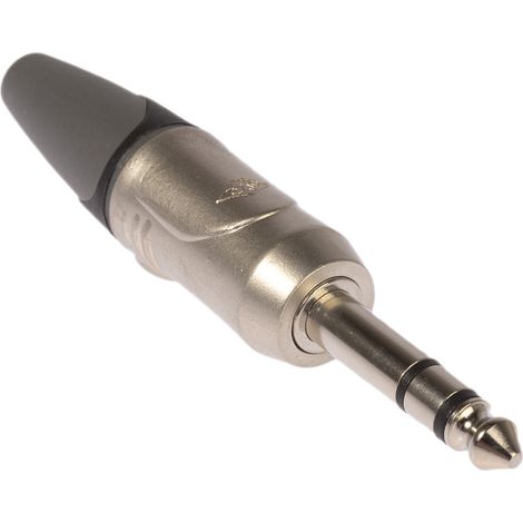 Connecteur Jack/TRS 6,35 mm Mâle Stéréo RS PRO ( Prix pour 1 ) (1/4)