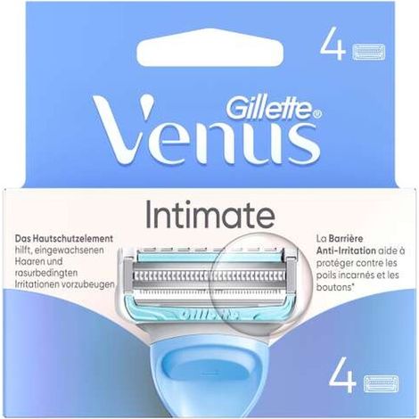 Gillette Venus für den Intimbereich Systemklingen 4er Einwegrasierer 4 Stück