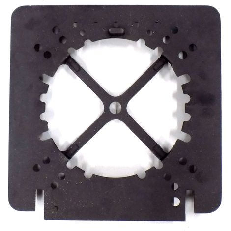 Support de grille pour fours d'atelier Calor Deluxe de Wamsler - fonte - dimensions d'encastrement parfaitement adaptées