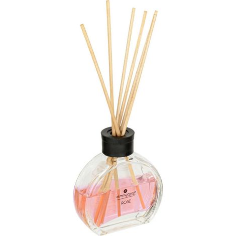 Diffuseur de Parfum & 6 Bâtonnets "Haly" 50ml Rose (1/2)