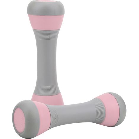 Haltère réglable pour femme, idéale pour le fitness à domicile, petite haltère pour le yoga et le fitness, accessoire rose (1/5)