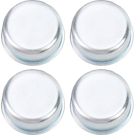 Capuchon anti-poussière pour essieu de remorque, 1,98 pouces, 4 pièces, couvercle de graisse pour tondeuse à gazon 539102535, remplacement pour Dexter EZ lubrifiant 2000 à 3500 Lbs, remorques. (1/4)