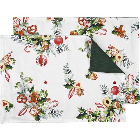Fade Penny White set 2 tovagliette cotone 50x35 cm