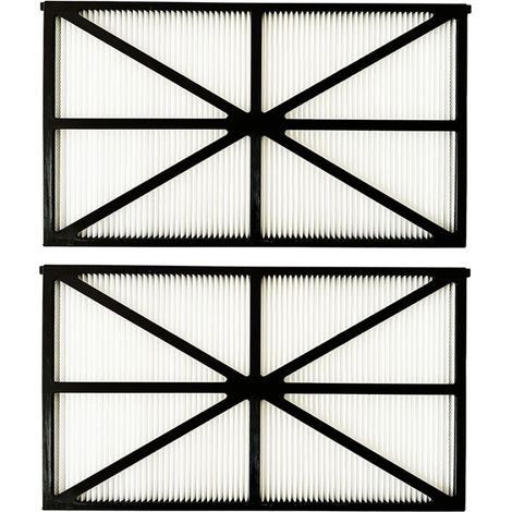 Lot de 4 Panneaux Filtres pour Robot Tiger Shark - RCX70101PAK2 - Noir