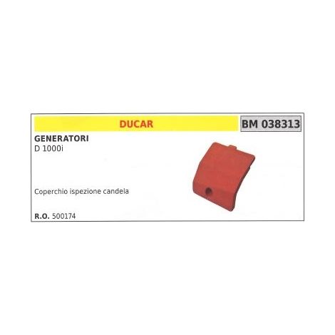 DUCAR Zündkerzeninspektionsdeckel für Stromerzeuger D 1000i