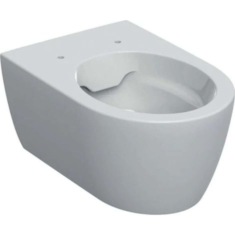 Geberit iCon WC suspendu, chasse deau basse, sans rebord, forme (1/2)