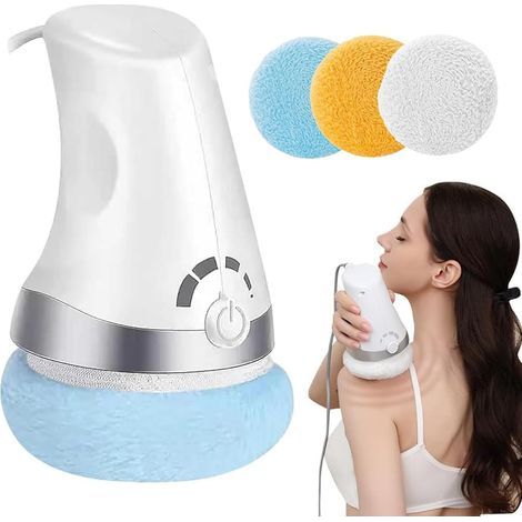 Machine de sculpture nordique – Outil de massage anti-cellulite portable – 3 coussinets lavables – Soulagement des douleurs musculaires avec vibrations ajustables
