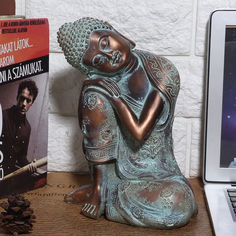 Statue de Bouddha Style Asiatique Décor pour Salon, Chambre ou Véranda - Décoration Zen (1/5)