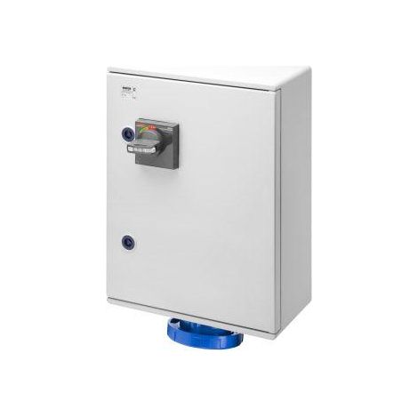 PRISE BLOQ. FOND 3P+T 125A 220V 9H IP55 GEWISS GW66593