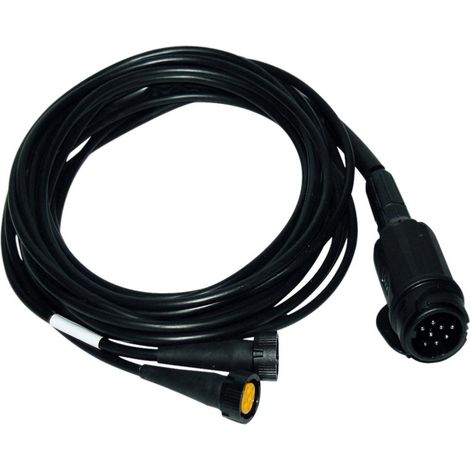 Faisceau atelage 7 plots 4 mètres – Connecteur 7 broches DIN/ISO 1724 – Pour chantiers humides et terrains accidentés – LAS (1/2)