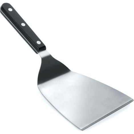 Lacor Gebogene Edelstahlspatel 27 cm