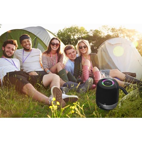 Altavoz BT con efecto de luz LED