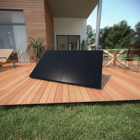 Panneau solaire Plug & Play 400W – Autoconsommation rapide – Installation facile au sol ou mur – Performance garantie 25 ans (1/5)
