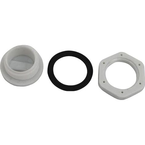 sourcing map M20 Nylon Capuchon Presse-étoupe Rond Couvercle À Visser Gris Avec Rondelle (1/2)