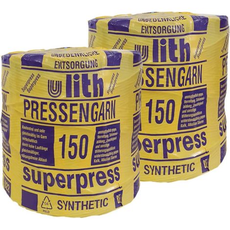 Ulith Superpress Pressengarn blau 150 m/kg, 20 kg