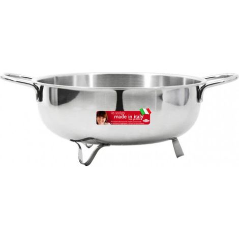 Scolapasta in acciaio inox 22 cm Inoxriv