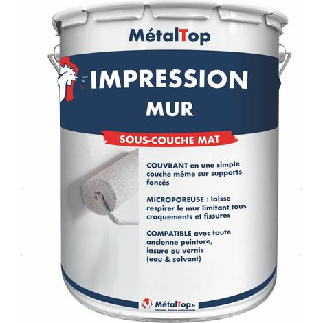 Impression Mur - Pot 15 L - Metaltop