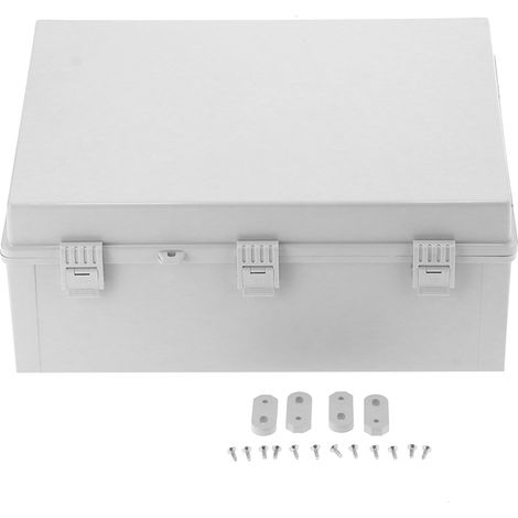Boîtier étanche en plastique IP66 IP65 pour connexions électriques, avec platine de montage intégrée (1/5)